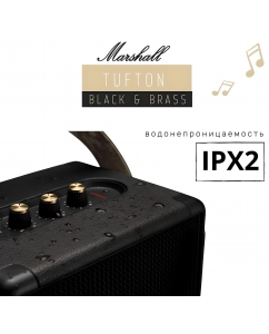 Купить Портативная колонка Marshall Tufton Black and Brass  в E-mobi