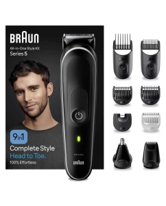 Купить Триммер Braun MGK5420 черный  в E-mobi