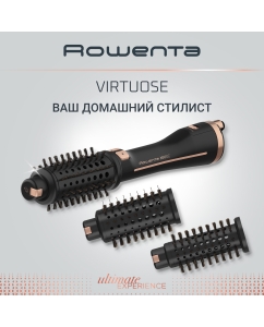 Купить Фен-щетка Rowenta CF9620F0 750 Вт черный в E-mobi