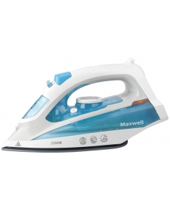 Купить Утюг Maxwell MW-3055 White/Cyan в E-mobi