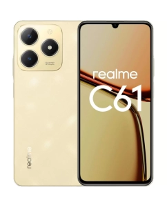 Купить Смартфон Realme RMX3930 (C61) 6+128 Гб, блестящий золотой в E-mobi