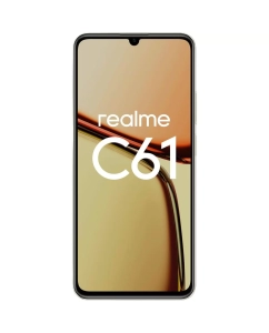 Купить Смартфон Realme RMX3930 (C61) 6+128 Гб, блестящий золотой  в E-mobi