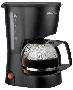 Купить Кофеварка капельного типа Maxwell MW-1657 BK Black в E-mobi