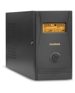 Купить Источник бесперебойного питания ExeGate Power Smart ULB-600 LCD (EP212515RUS) в E-mobi