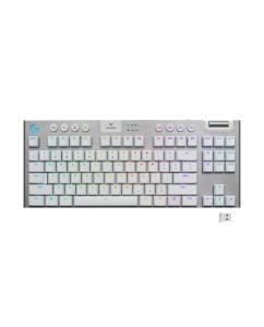 Купить Беспроводная игровая клавиатура Logitech G915 White (920-010117) в E-mobi