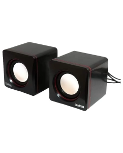 Купить Колонки компьютерные Dialog Colibri AC-04UP Black/Red в E-mobi