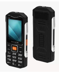 Купить Мобильный телефон Maxvi T20 Black (T2020240) в E-mobi