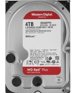 Купить Жесткий диск WD Red Plus 4 ТБ (WD40EFPX) в E-mobi