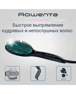 Купить Расческа-выпрямитель Rowenta Power Straight CF5820F0 в E-mobi